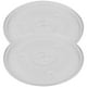thumbnail image 1 of 2 platos giratorios para microondas de 27 cm, placa de vidrio para horno microondas, placa de cocción para horno, 1 of 7