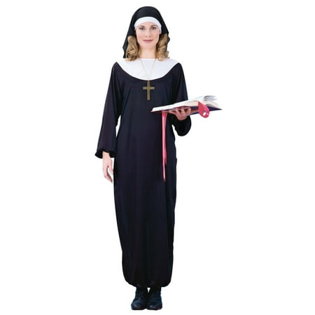 Womens Adult Nun Halloween Costume