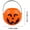 Orange, variant on Plastic Pumpkin Bucket - Halloween Pumpkin Trick or Treat Buckets ,Large Capacity Lantern Pumpkins Candy Holder for Halloween Home Decor