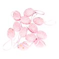 thumbnail image 3 of 12 piezas de decoraciones de Pascua, huevos de espuma de 1,2x1,5 pulgadas, encantadores para ventana, puerta, decoración de pared, accesorios ligeros Rosa Macarena Huevos de Pascua, 3 of 8