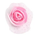 thumbnail image 2 of 100 Piezas de Espuma Flores de Rosas Artificiales Manualidades de Besos Ramo Baby Shower Decoración de Bricolaje Rosado Soledad Cabeza de la flor de las rosas de la espuma, 2 of 5