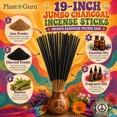 thumbnail image 3 of Frankincense Exotic Incense Sticks Jumbo 19 Inch Long - Bulk 1 Bundle 27 to 30 Sticks - Natural 19" Extra Large with A Smooth Aroma That Burns for 3 to 4 Hours Each., 3 of 16