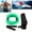 Green, variant on Swim Belt for Swim Training, 157.48 Inch Adjustable Bungee Cord Swim Tether, Swim in Place Pool Trainer Belt, Stationary Harness for Aquatic Resistance Water Exercise