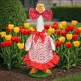 thumbnail image 2 of Mainstays Porch Goose in Dress Garden Statue, 2 of 6