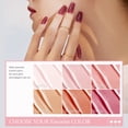 thumbnail image 5 of Saviland 5-in-1 Builder Nail Gel Kit - 6 Colors 10ML Nudes Base Strengthening Gel Nail Polish for Natural Nail Extensions Nail Art, 5 of 8