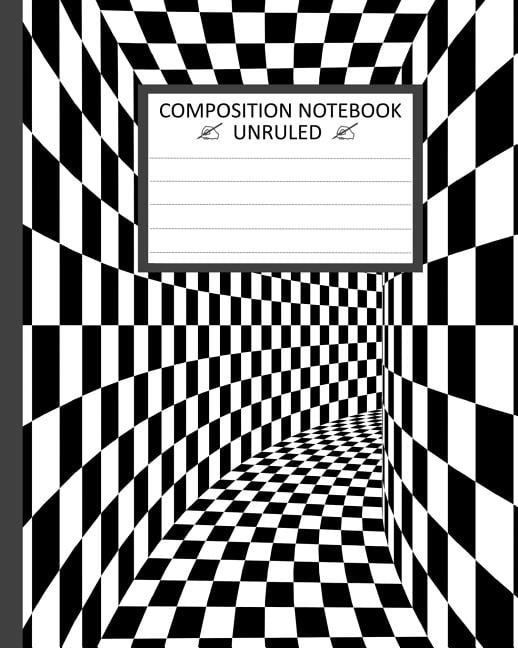 Unruled Composition Notebook Unruled Composition Notebook 8" x 10