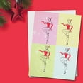 thumbnail image 4 of Dancing Showgirls Fresh Alternative Holiday Greeting Cards | 20 Pack Bulk Set (4x6), 4 of 6