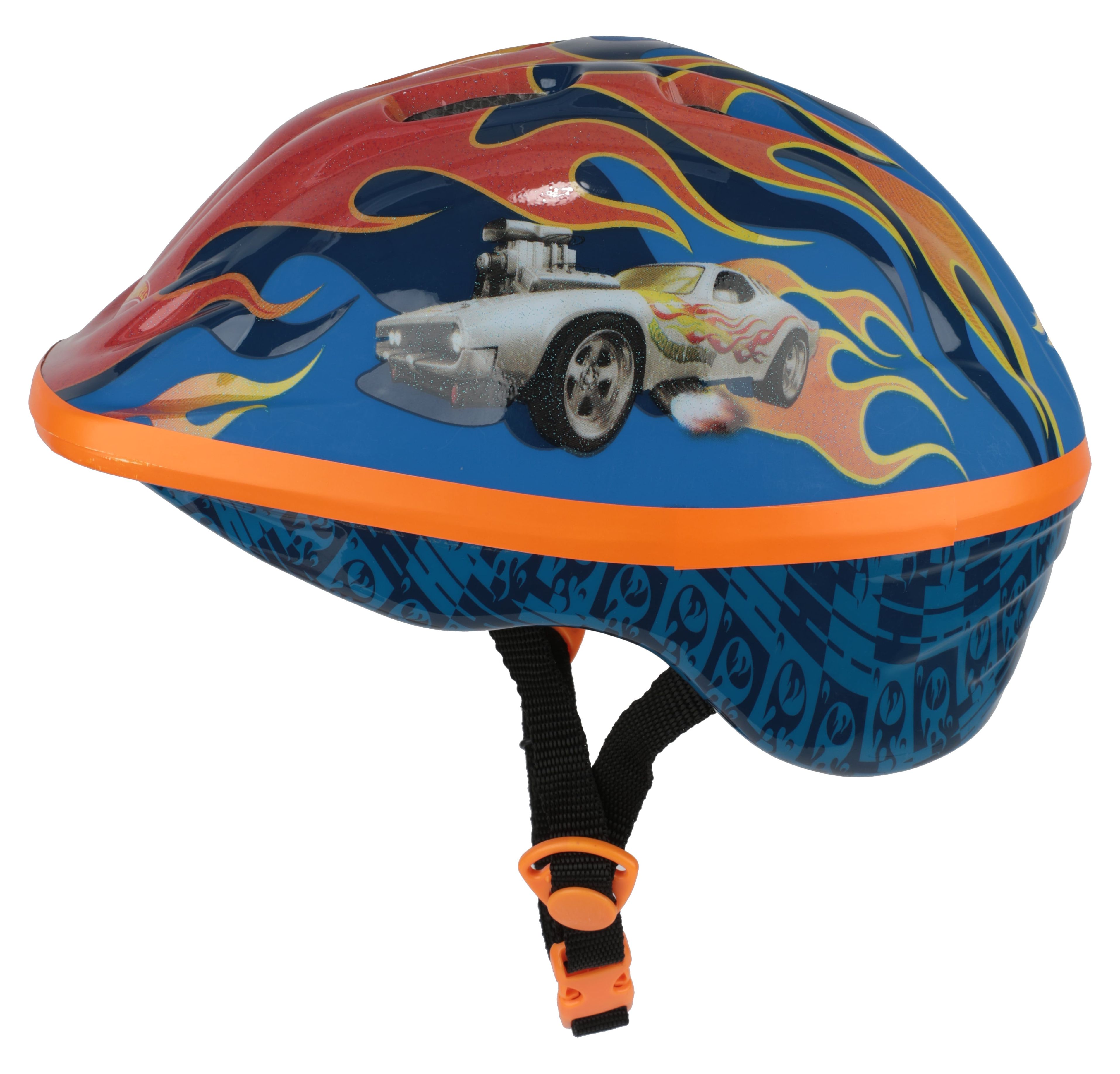 Hot Wheels Helmet with Surprise Bonus Car for Bikes, Skateboards and Scooters, Ages 5+ - image 3 of 10