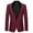 z0902A-Wine, variant on SGMVNU Little and Big Boy's Formal Blazers Jackets, Casual Button Suit Jacket Dress School Sport Coats, Formal Wedding Guest Outfit for Boys, Blue#2, 4-5 Years