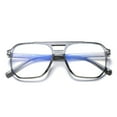 thumbnail image 6 of Vintage Office Ultralight Blue Ray Blocking Eye Protection PC Computer Goggles Frame Eyewear Square Eyeglasses Anti-Blue Light Glasses PINK, 6 of 8