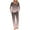 Rose Gold, variant on Jamicy Womens Loungewear Sets Gifts for Women Women's Lounge Sets 2 Piece Outfits Floral Set Long Sleeve Shirt Wide Leg Palazzo Pants Outfits