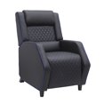 thumbnail image 2 of Sillón Reposet EKE Life Home Inclinable Comodo Cuero Sintetico NEGRO, 2 of 4