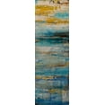 thumbnail image 2 of Ashley, Erin 13x32 Gold Ornate Wood Framed with Double Matting Museum Art Print Titled - Beond the Sea II, 2 of 4