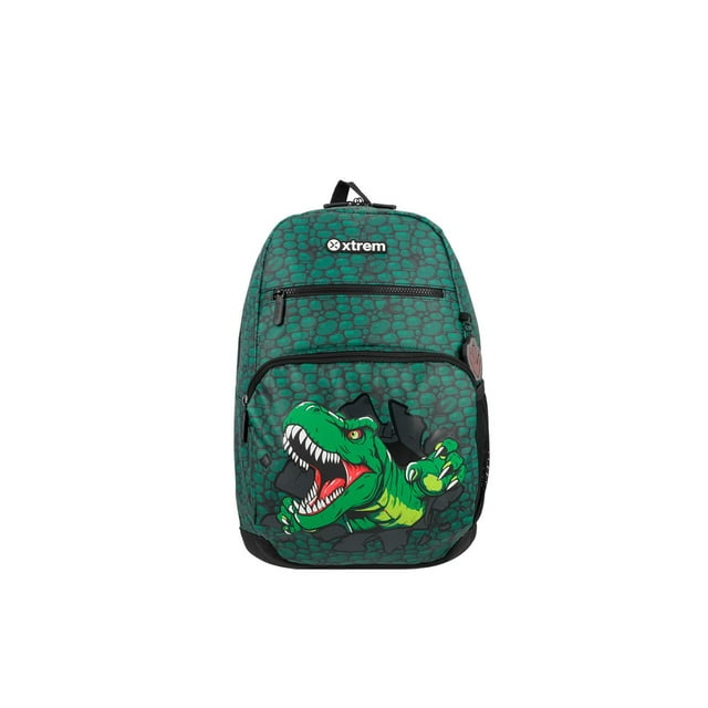MOCHILA XTREM BOLT 5XT GREEN DINO