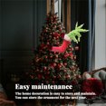 thumbnail image 4 of Navidad árbol lindo juguete decoración del dormitorio manualidades hogar fiesta de cumpleaños decorativo hecho a mano DIY colgante arte decoración mano familiar Noticed HA009004-02B, 4 of 6