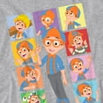 thumbnail image 2 of Blippi In My Blippi Era Women's T Shirt, Athletic Heather, Medium, 2 of 4