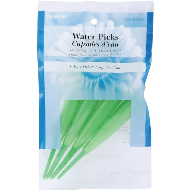 Water Picks 4.5" 4/PkgGreen