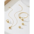 thumbnail image 3 of Set de Joyería para Mujer con Collar, Aretes, Anillo y Pulsera con Diseño, 3 of 6