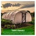 thumbnail image 6 of YOSITiuu - Clear Greenhouse Plastic Sheeting - 6 mil - (16' x 28') - 4 Year UV Resistant Polyethylene Greenhouse Film, Hoop House Green House Cover for Gardening, Farming, Agriculture, 6 of 7