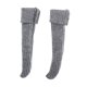 thumbnail image 2 of Calcetines de punto para muñecas de 30 cm, calcetines largos para muñecas de 30 cm, escala 1/6, juguete para niños. Gris, 2 of 9