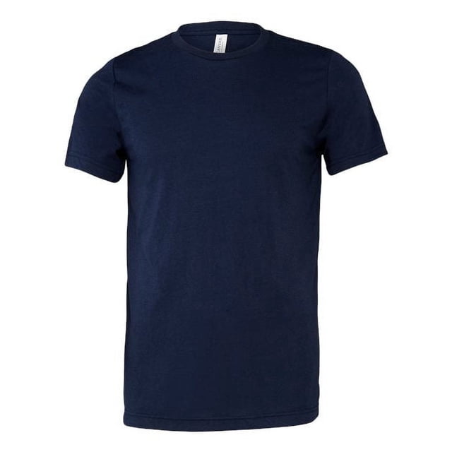 Bella+Canvas Perfect Tri-Blend playera de moda, grande, azul marino sólido Triblend bella lienzo 3413
