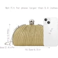 thumbnail image 5 of LinYooLi Women Mini Seashell Evening Clutch Handbag Chain Strap Cross-body Bag, 5 of 7