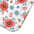 thumbnail image 5 of Pioneer Flower Floral Print Pattern Kitchen Dish Drying Mat 1 Pack, Ultra Absorbent Microfiber Drainer Mat, 16"x18", 5 of 6
