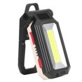 thumbnail image 3 of Luz De Trabajo LED Recargable Por USB, Luz De Trabajo COB De 4 Modos De Iluminación, Con Gancho Para Reparación Al Aire Libre, Iluminación Del Sitio De Trabajo, Senderismo,, 3 of 7