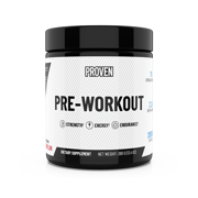 PROVEN Supps Fully Dosed Pre-Workout Powder, Creatine Free + Zero Sugar Energy Supplement for Men & Women, Watermelon, 25 Servings