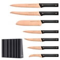 thumbnail image 2 of Hampton Signature™ Knight Copper - 13 Piece Knife Block Set, Titanium, Full Tang, 2 of 4