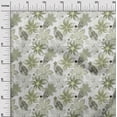 thumbnail image 3 of oneOone Polyester Spandex Light Green Fabric Texture Floral Sewing Craft Projects Fabric Prints By Yard 56 Inch Wide, 3 of 4