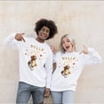 thumbnail image 4 of Hello Fall Brittany Spaniel Enjoys Warm Campfire Autumn Night Bright Moon Sweatshirt Unisex Merch Brittany Dog Lover Gifts Idea - 01008, 4 of 6
