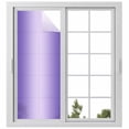 thumbnail image 2 of Purple Ombre Window Privacy Film, Modern Gradient Abstract Art Static Cling UV Sun Blocking Tint Film Heat Control Windows Films for Bedroom Bathroom, Window Stickers 29.5"x78.7", 2 of 8