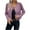 Purple, variant on AOOCHASLIY Women Coat Women's Temperament Leather Velvet Tassel Trim Button Placket Jacket Solid Color Long Sleeved Tassel Jacket Cardigan
