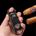 thumbnail image 3 of Cigar Cutter Guillotine &V Cut &, Cigar Cutter for Most Cigar Sizes (Set of 5)11.8*4cm, 3 of 5