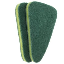 2 Pcs Floor Brush Bathroom Cleaning Head Replacement Bathtub Tile Scouring Pad Tool Scrubber