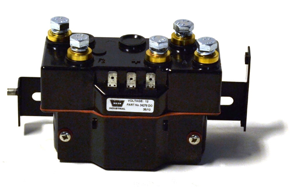 WARN 82215 Contactor Bracket - Mounting Bracket For Winch Solenoid/Contactor