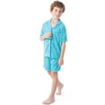 thumbnail image 4 of Fruit of the Loom Energize Boy's Lose Fit Short Sleeve Top & Short Pajama Sleep Set, Sizes 4/5-14/16, 4 of 13