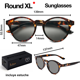 thumbnail image 4 of Lentes para Sol B+D Solskin Round XL Shiny  Color Tortuga Proteccion UV400, 4 of 6