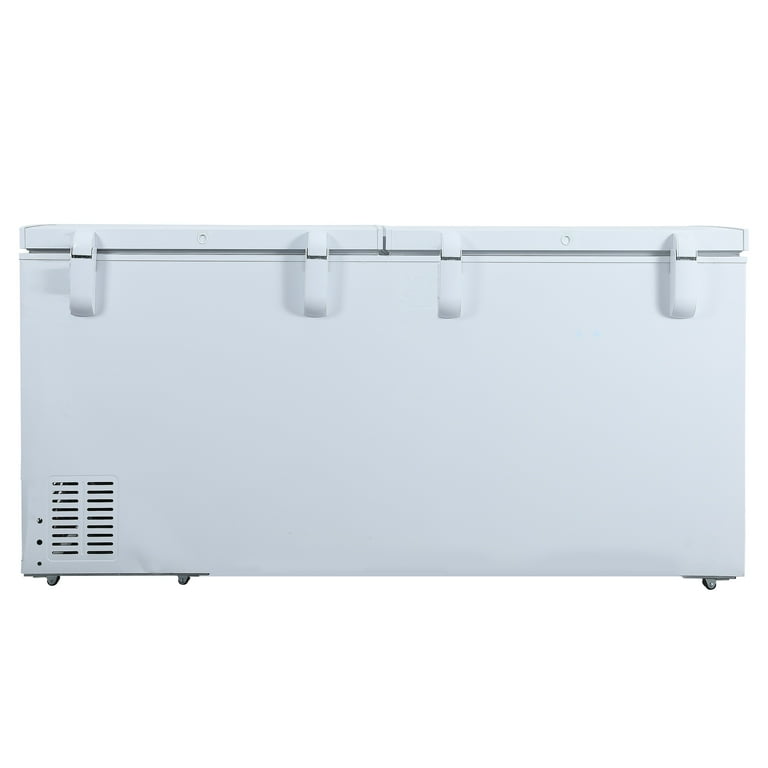 Hamilton Beach 25 Cu. Ft. Chest Freezer, 2 Doors, Garage