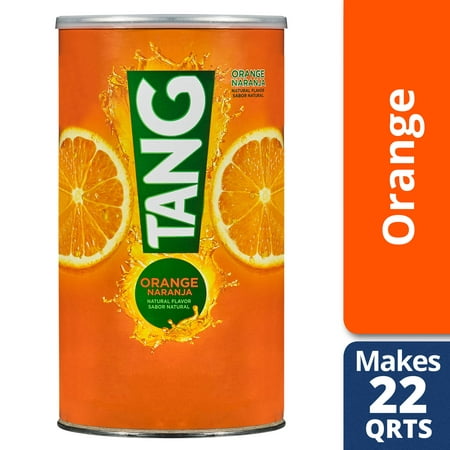 Tang Drink Powder, Orange, Caffeine Free, 72 oz