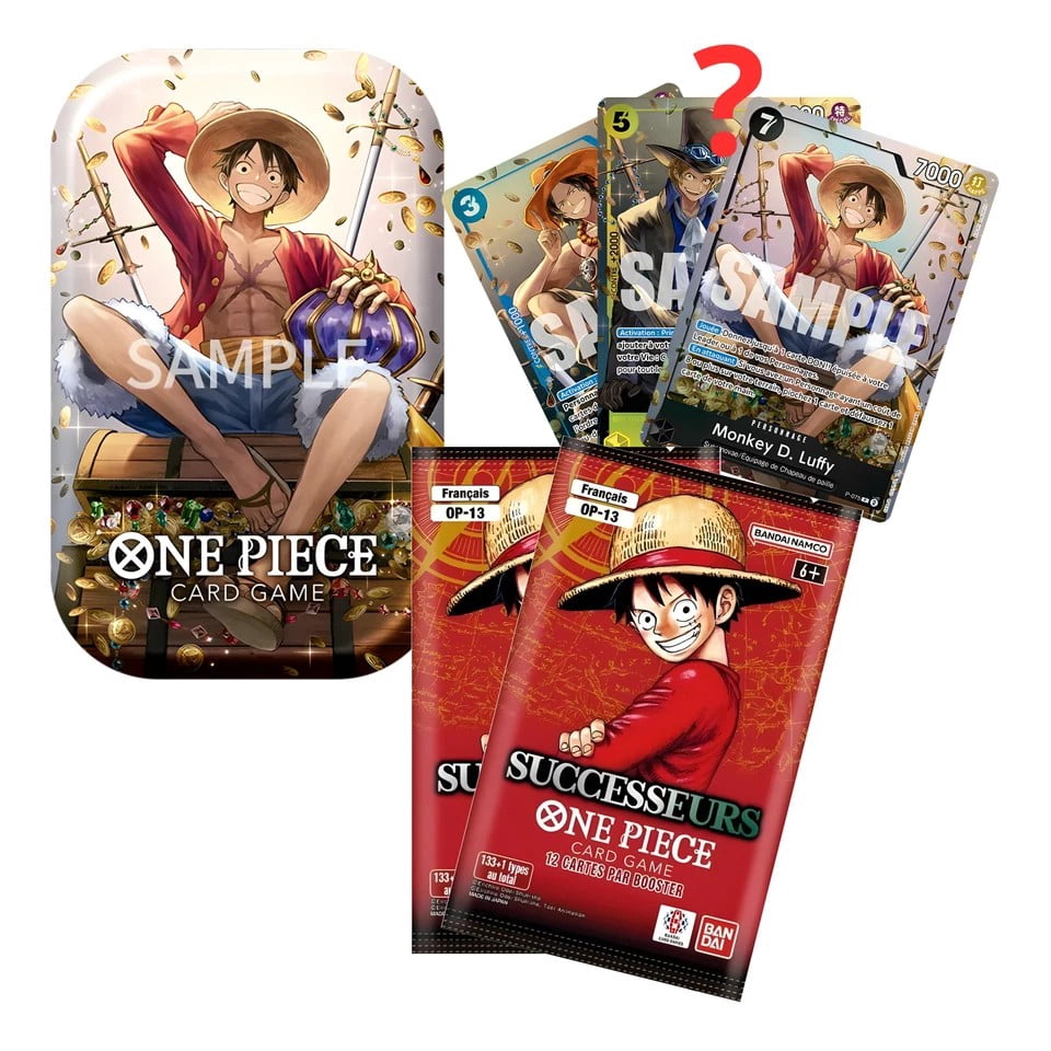 One Piece Tin Pack Set Vol. 2 [Set of 3] - One Piece Promotion Cards (OP-PR)