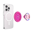 thumbnail image 3 of PopSockets Phone Grip for MagSafe, Magnetic Holder, Phone Stand, Hot Pink - Le Tigre Boca, 3 of 3