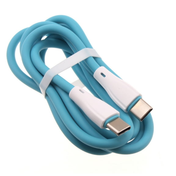 USB-C to Type-C Blue 4ft PD Cable for Google Pixel 5a 5G,5,4a,4,XL,5G Phones - Fast Charger Cord Power Wire Sync [C-to-C]