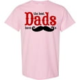 thumbnail image 3 of Inktastic Best Dads Have Mustaches T-Shirt, 3 of 5