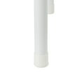 thumbnail image 4 of Norwood Commercial Furniture Plastic Stack Stool - White Seat with White Legs - 17.75 inch Seat Height, 4 of 7