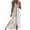 White, variant on Mchoice Womens Boho Dresses Sexy Lace V-Neck Sleeveless White Wedding Guest Bridesmaid Dresses Hollow Out Beach Swing Maxi Dress Casual Summer Sundresses