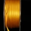 Yellow and Orange Double Sided Satin with Stitched Edge Craft Ribbon 3/16" x 220 Yards