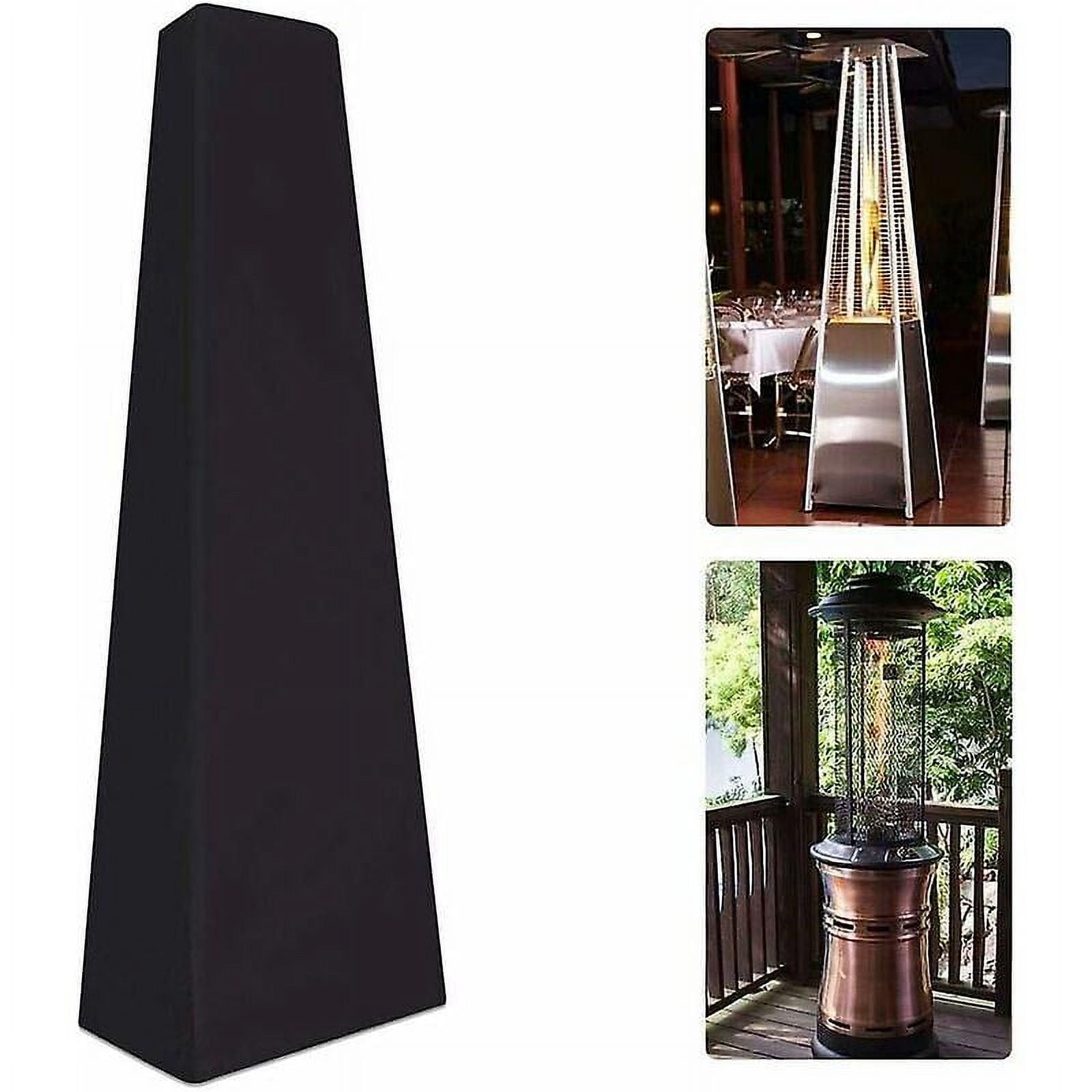Funda Impermeable Para Calentador De Terraza – Tejido Oxford 420D – Resistente UV Y Viento – 226x89x48 Cm