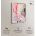 thumbnail image 2 of Cerulean Spark Canvas Colorful Pastel Art by Art Remedy, White Frame, 36" x 54", 2 of 7